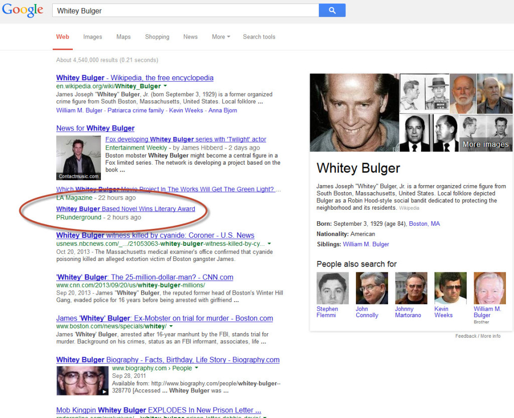 whitey bulger google