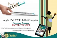 Apple iPad 2 WiFi Giveaway Drawing Stitches n Dishes