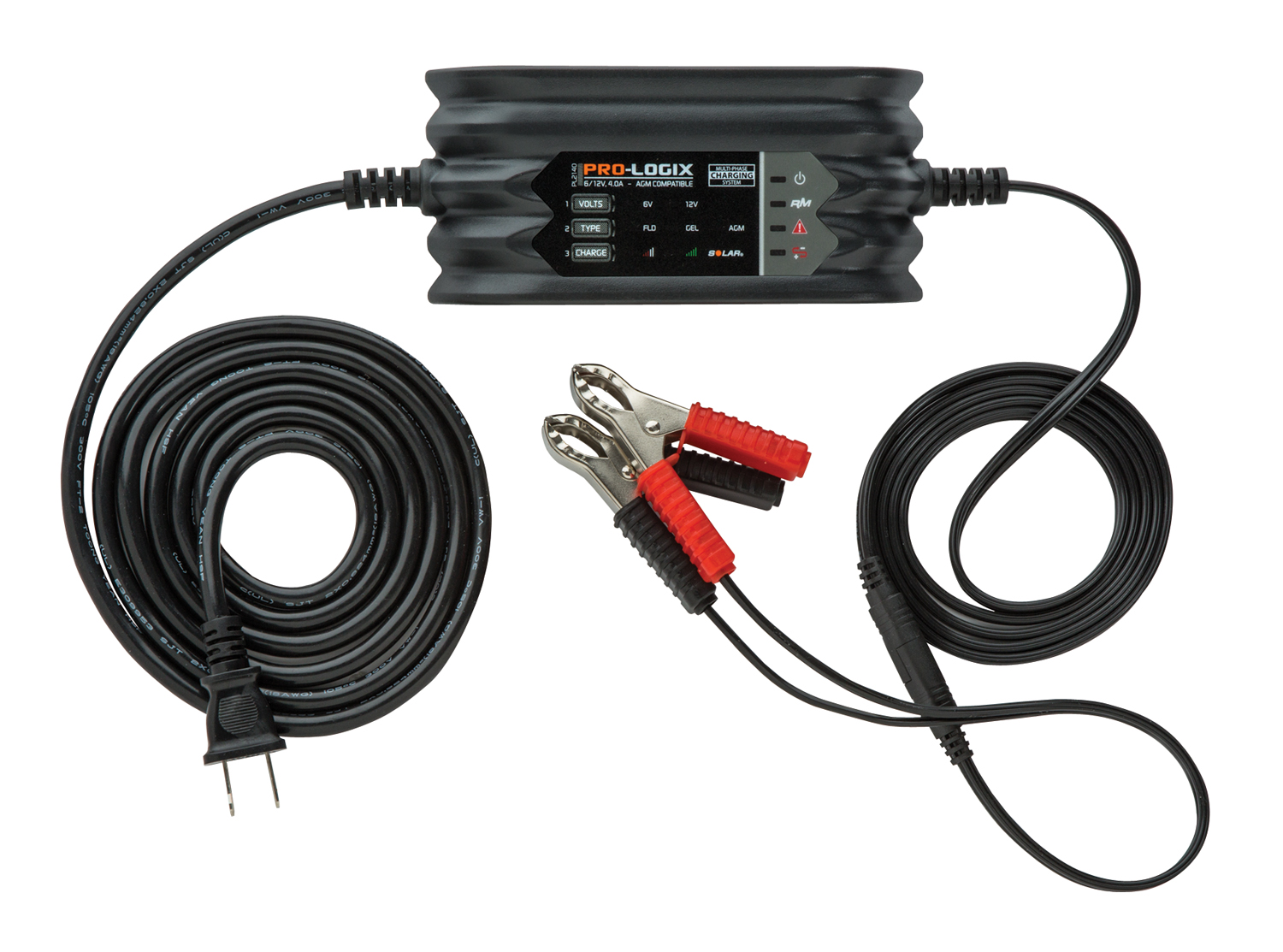 New PRO-LOGIX 6/12V 4.0A Battery Charger / Maintainer from Clore