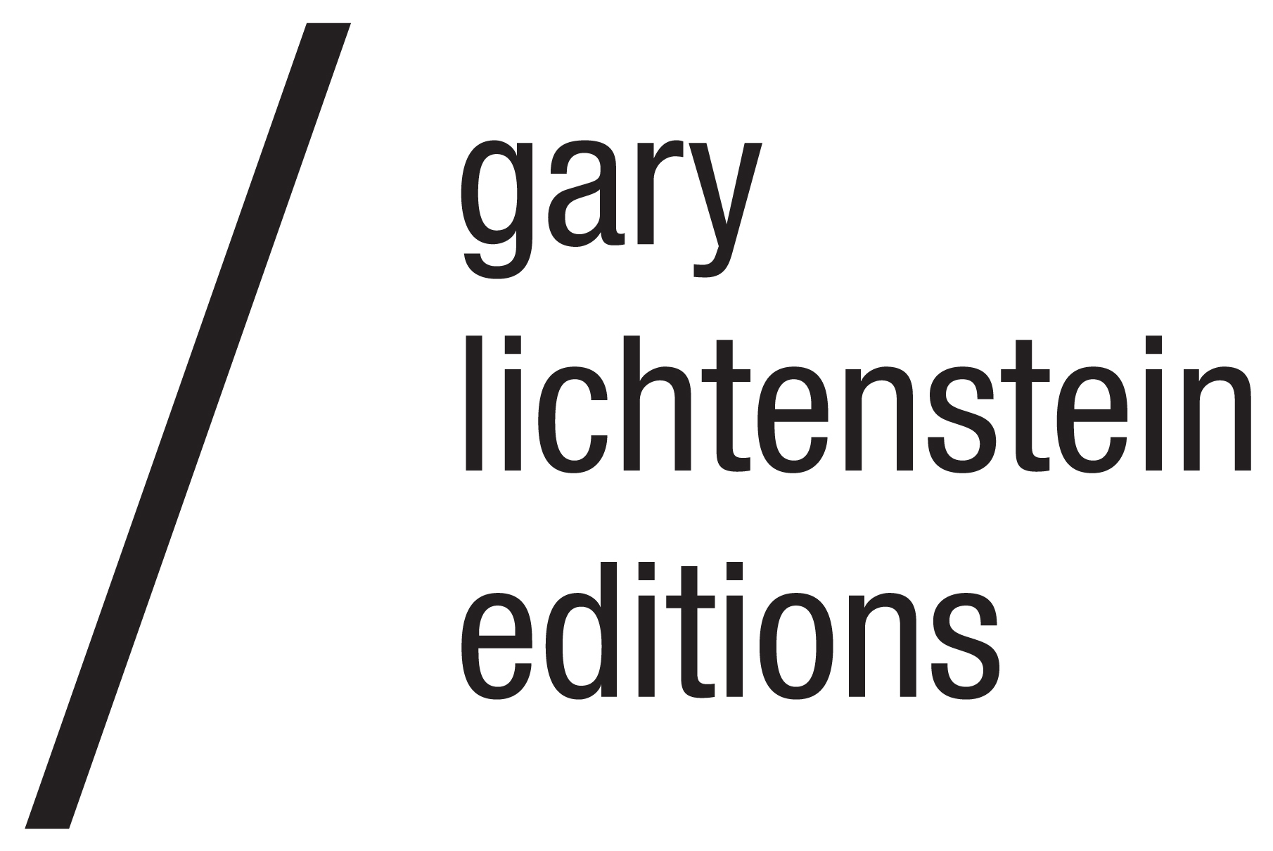 Gary Lichtenstein Editions