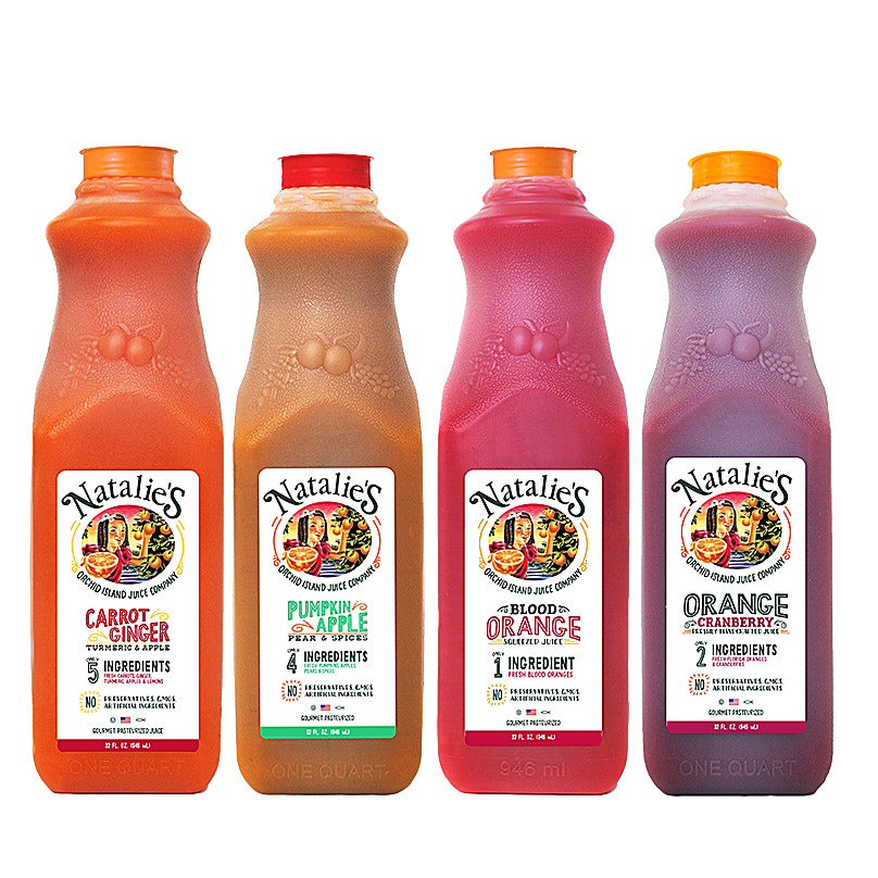 Natalie's Orchid Island Juice Company Unveils Seasonal Quartet of Clean