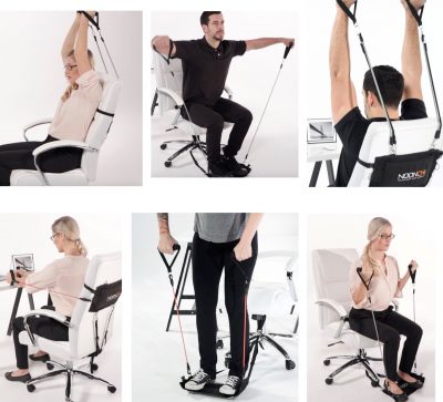 Noonchi Starts The New Year With A Portable Office Chair Workout