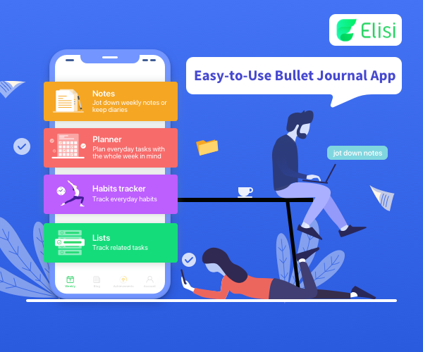 Elisi Digital Bullet Journal App On All Mobile And Desktop Elisi Digital Bullet Journal App On All Mobile And Desktop