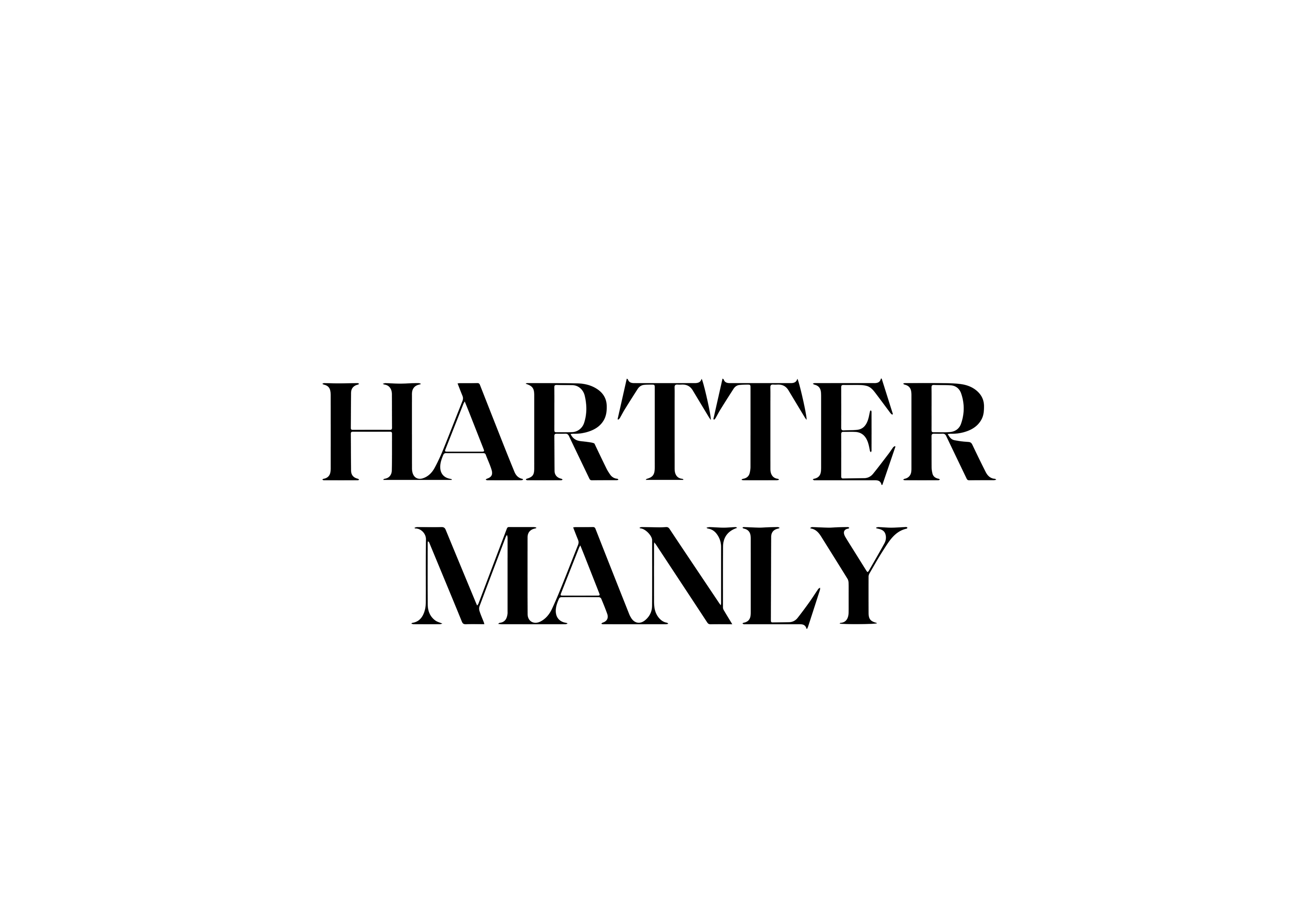 HARTTER | MANLY