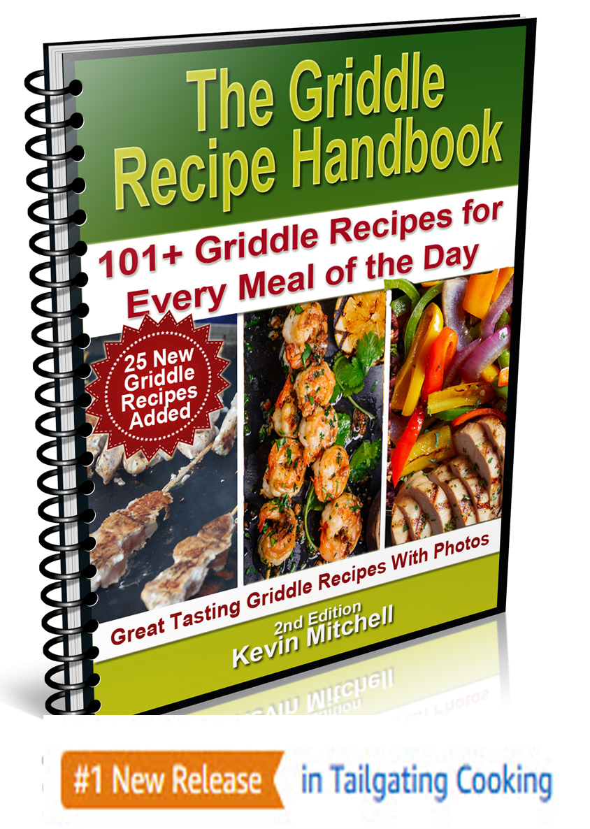 The Griddle Recipe Handbook Have Achieved 1 Best Seller on Amazon in