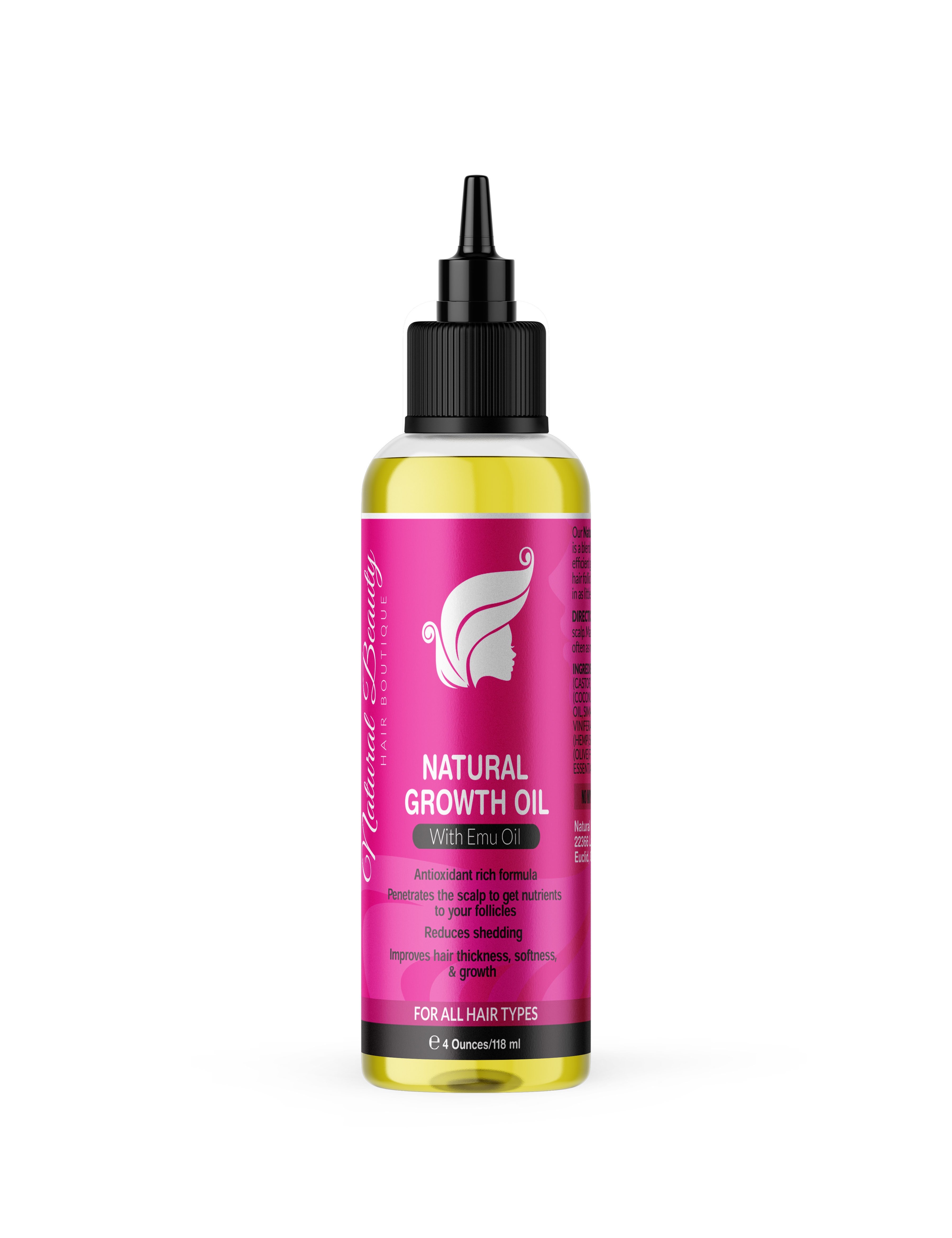 Natural Beauty Launches "Natural Growth" Haircare Product Line