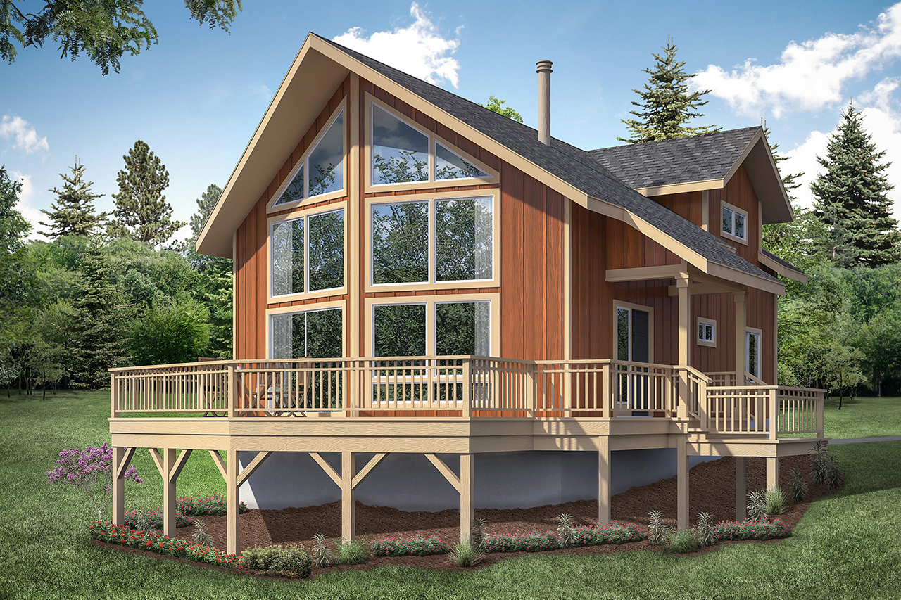 Associated Designs AFrame Home Design Timber Hill Soaks Up The Views